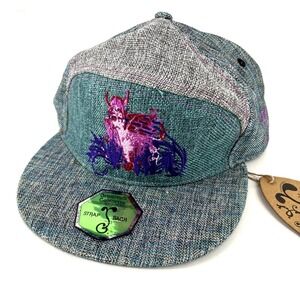 Grassroots California Suwannee‎ Hulaween Strapback Hat 420 Limited Edition NWT